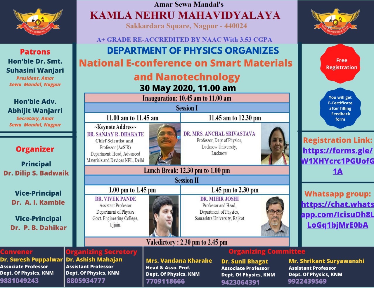 Physics leaflet